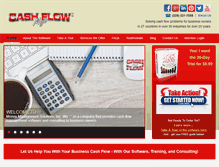 Tablet Screenshot of cashflowmojosoftware.com